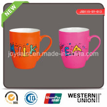 Tasse personnalisée en autocollant couleur (JSD115-SY-013)